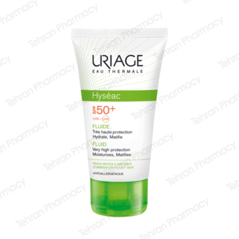 فلوئید ضد آفتاب هایسئک اوریاژ Uriage Hyséac - SPF 50